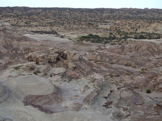 Rock formations at Ischigualasto Provincial Park, San Juan, Argentina