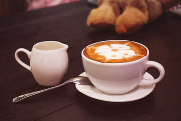 Coffee in a cozy atmosphere