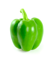 Sweet pepper on white background