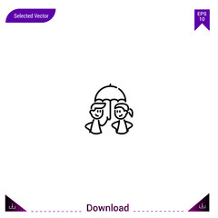 Outline phone-call icon isolated on white background. Line pictogram. Graphic design, mobile application. Editable stroke. EPS10 format vector illustration