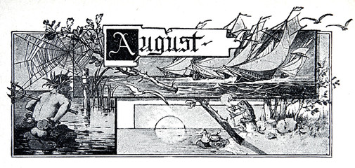 August in the calendar