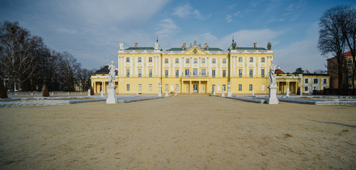 Fototapeta na wymiar Bialystok Pałac Branickich Polska Poland Polen Branicki Palace Białystok