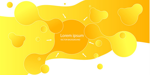 Abstract form of fluid. Liquid design. Liquid dynamic background for web sites, landing page or business presentation. Isolated gradient waves with geometric lines. Abstract geometric wallpaper