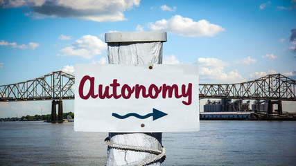 Sign 387 - Autonomy