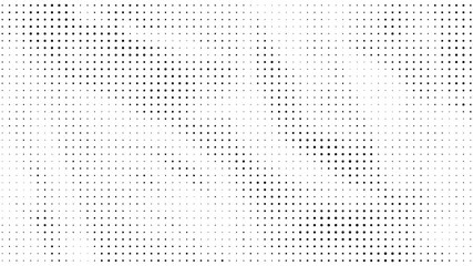 Halftone gradient pattern. Abstract halftone dots background. Monochrome dots pattern. Grunge crumpled texture. Pop Art, Comic small dots. Design for presentation, business cards, report, flyer, cover