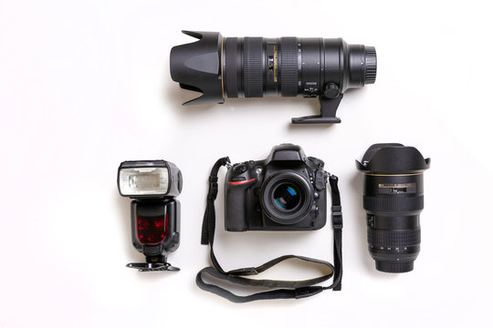 the main set of equipment of the modern photographer