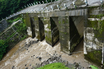 strong old dam