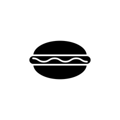 sausage, fast food, hot dog icon. Element of bakery and desert isolated icon. Premium quality graphic design icon. Signs and symbols collection icon for websites, web design