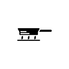 pan, food, roasting icon. Element of bakery and desert isolated icon. Premium quality graphic design icon. Signs and symbols collection icon for websites, web design