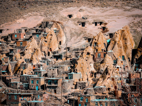 Kandovan in Iran