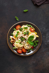 Pasta Chicken Primavera