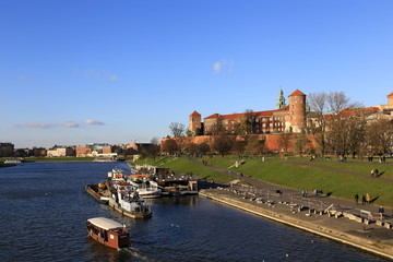 Fototapeta premium Zamek Królewski na Wawelu, Kraków