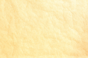 Old brown crumpled paper background texture
