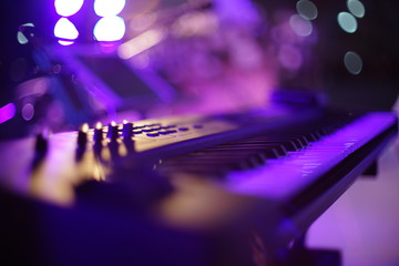 Obraz na płótnie Canvas Keyboard in blurred.