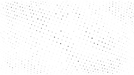 Halftone gradient pattern. Abstract halftone dots background. Monochrome dots pattern. Grunge wave texture. Pop Art, Comic small dots. Design for presentation, business cards, report, flyer, cover