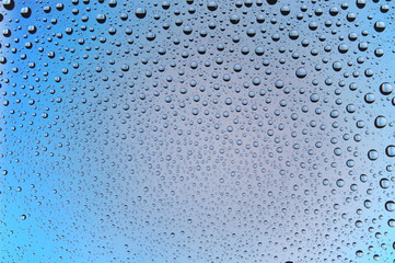 Water drop color Blue