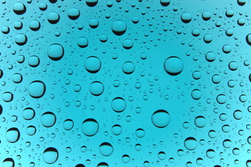 Water drop color Blue
