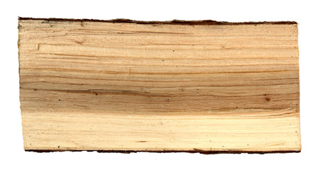 Wooden log as firewood