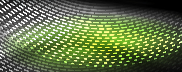 Digital flowing wave particles abstract background, vector smoke effect design