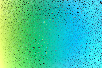 Water drop colorful Rainbow