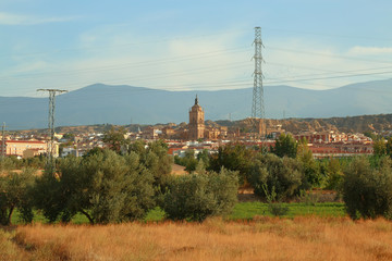 Westernstadt Guadix in Andalusien