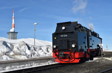 Bahnreise zum Brocken 