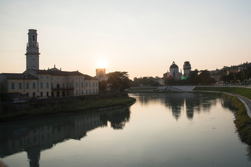 Fototapeta na wymiar Glimpses of Verona