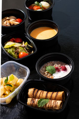 dishes for whole family, the optimal ratio of proteins, fats and carbohydrates, as well as separately on the caloric content of each dish,eco food containers