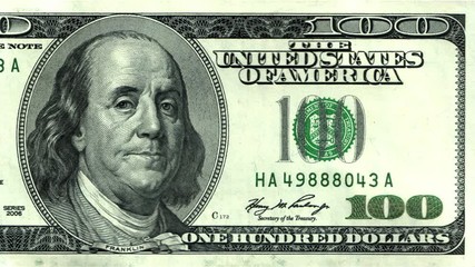 50 dollar bill turns into 100 dollar bill. The concept of increasing financial investments.