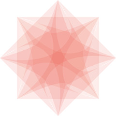 Geometry minimalistic artwork poster with simple shape and figure