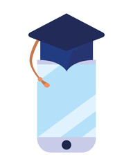 cellphone device graduation hat