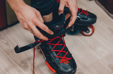 Roller skates and shoes
