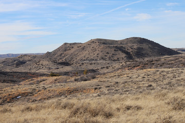 aerial view of mountains