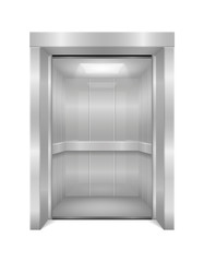elevator modern office metal lift stock vector illustration © ArtVisionStudio