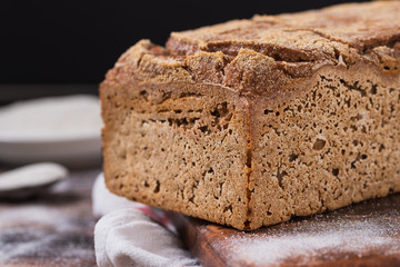 fresh sourdough bread