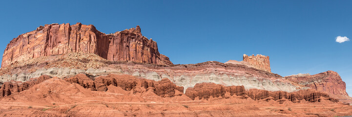 Panoramic View in Capitol Reef National Park