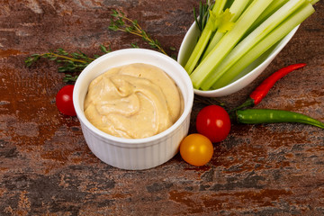 Vegan cuisine - Humus