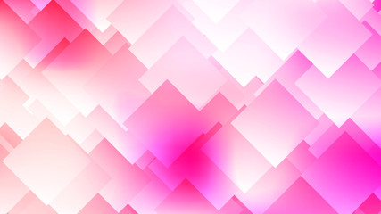 Fototapeta premium Modern abstract colorful gradient background with rhombuses, squares. Geometric poster, banner. Vector illustration. 