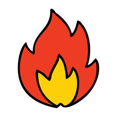 cute cartoon fire