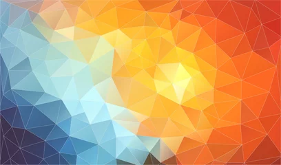 Poster Abstract geometric background. triangle composition. Eps10 vector © igor_shmel
