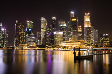 Obraz na płótnie Canvas Singapur City