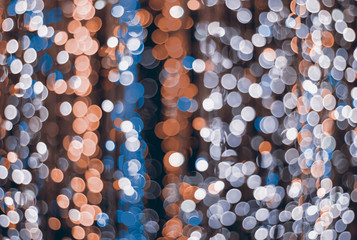 colorful light bokeh background