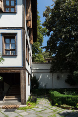 Nineteenth Century Houses in architectural and historical reserve The old town in city of Plovdiv, Bulgaria