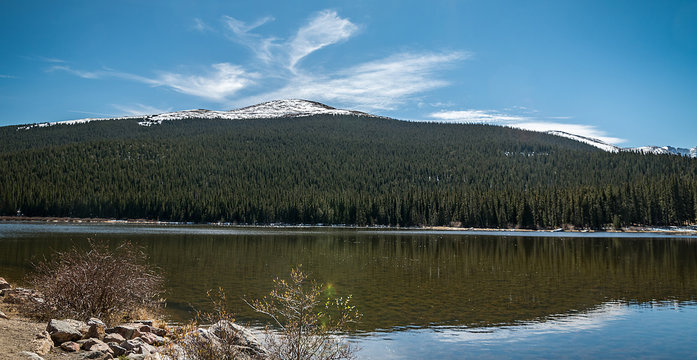 Echo Lake, Mount Evans Scenic Byway, Colorado _17 Oct