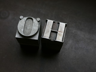 öh, sprachlos, bleiletter, lettern, buchdruck, alphabeth, druck, druckerei, drucken, gutenberg,...