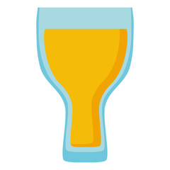 beer glass isolated icon