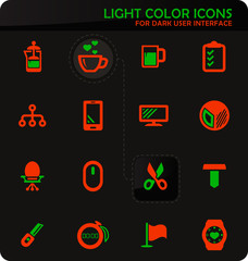 Office icons set