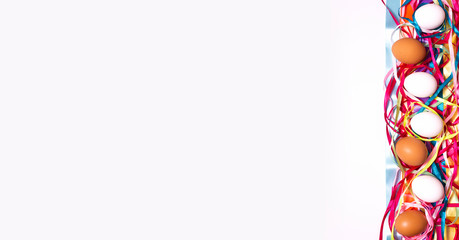 Easter eggs, multicolored