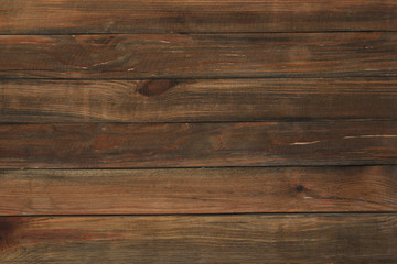 Obraz premium Texture of wooden surface as background, top view