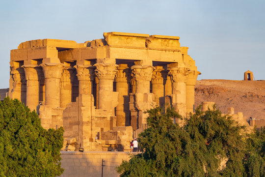 Kom Ombo Tempel am Nil in &Auml;gypten, Nilkreuzfahrt